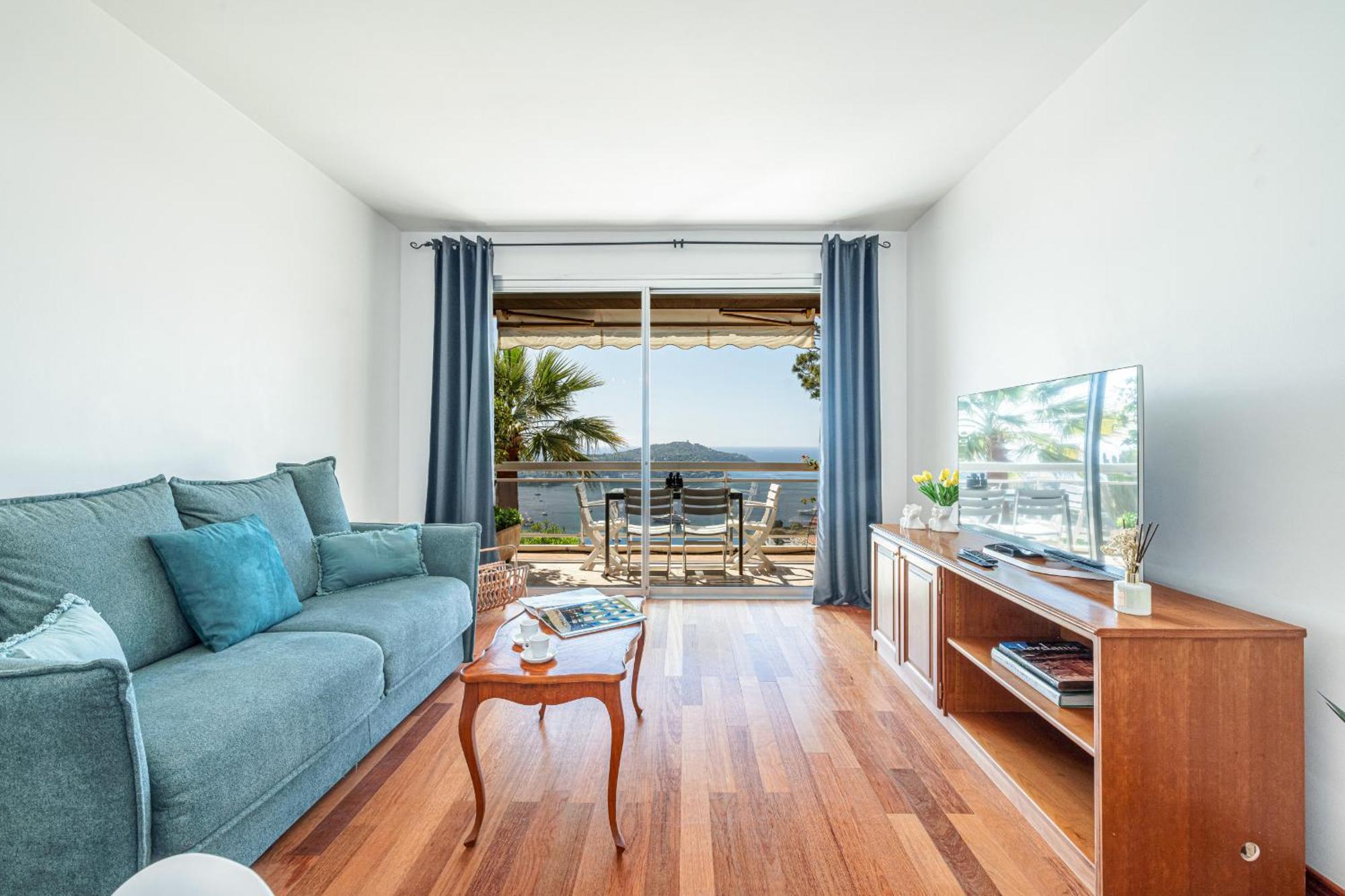 Extraordinary Sea View - 1 Bdr With Ac Apartment Villefranche-sur-Mer Exterior photo