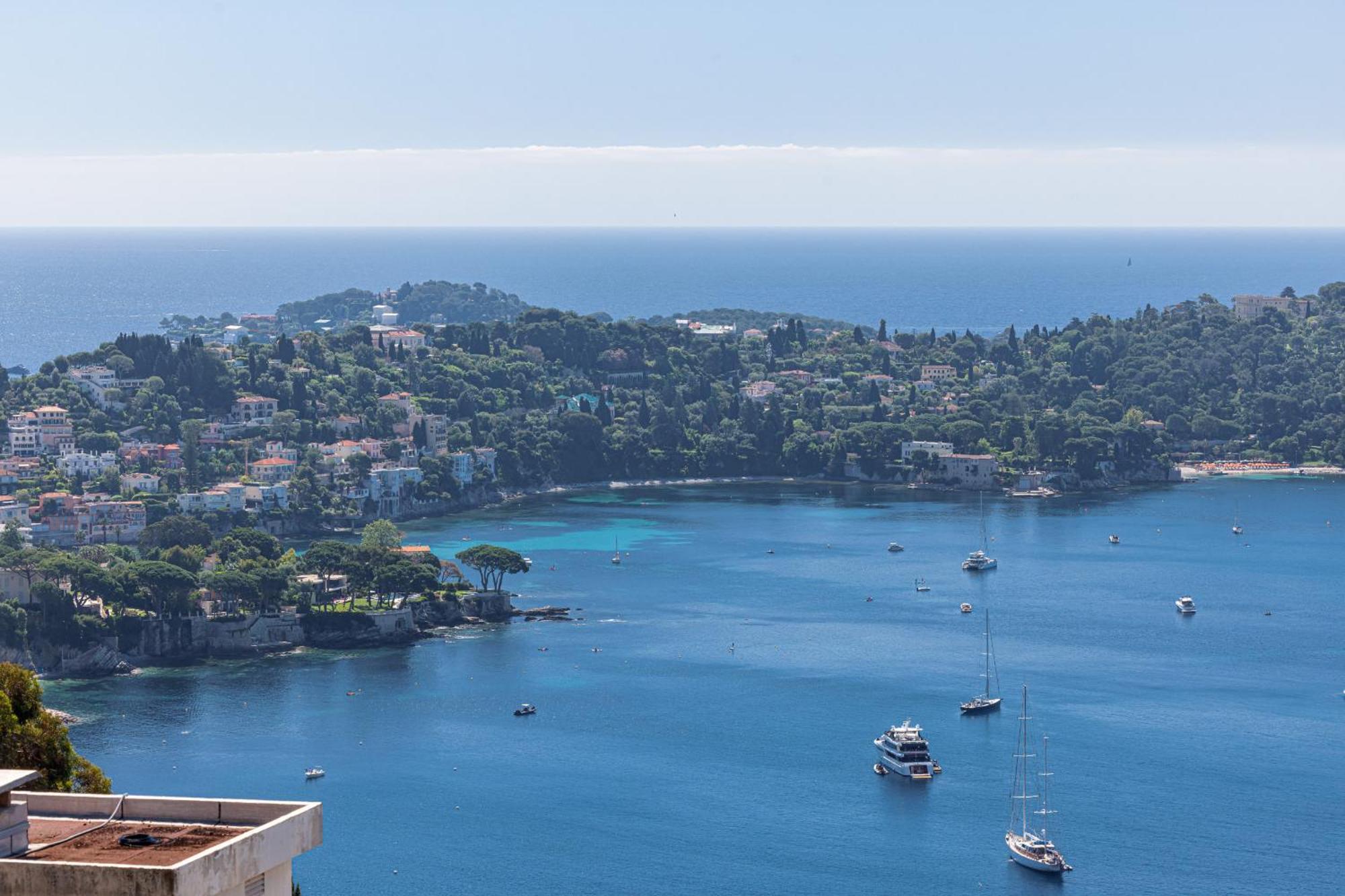 Extraordinary Sea View - 1 Bdr With Ac Apartment Villefranche-sur-Mer Exterior photo
